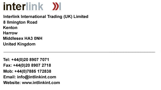 Contact Details for Interlink
